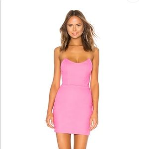Pink revolve / superdown mini dress worn once!!!